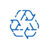 ikona symbolu recyklace