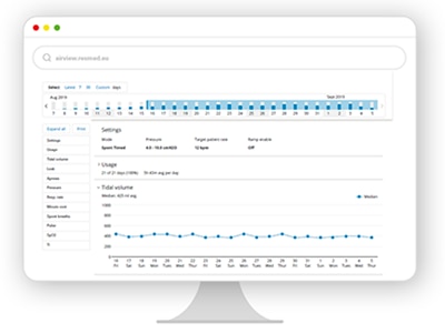 airview-resmed-vzdálené-monitorování-neinvazivní-ventilace-pacient-data-management